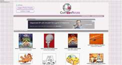 Desktop Screenshot of cartoonpics.net