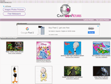Tablet Screenshot of cartoonpics.net